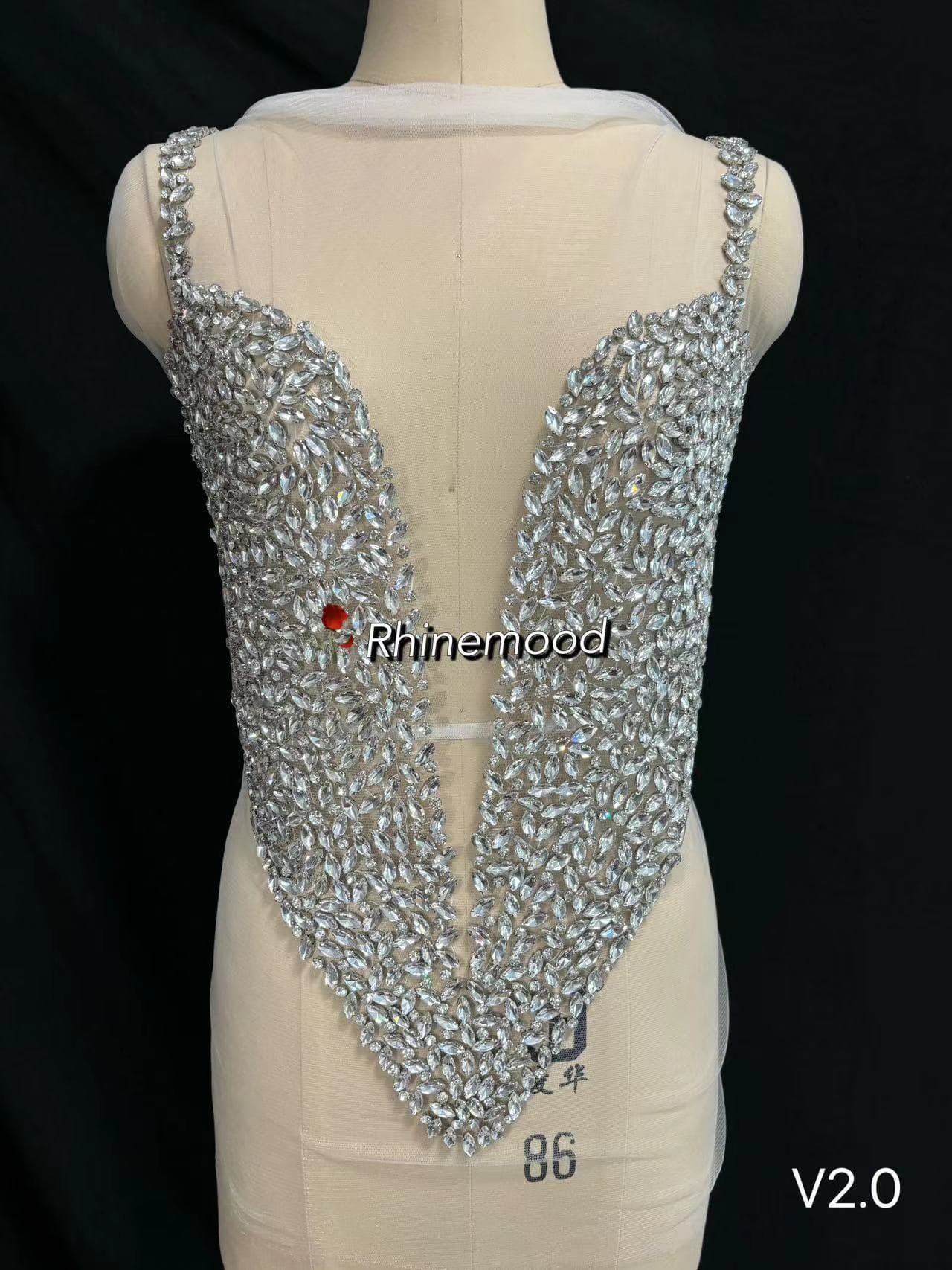 Stella2.0 - Rhinestone Bodice Applique