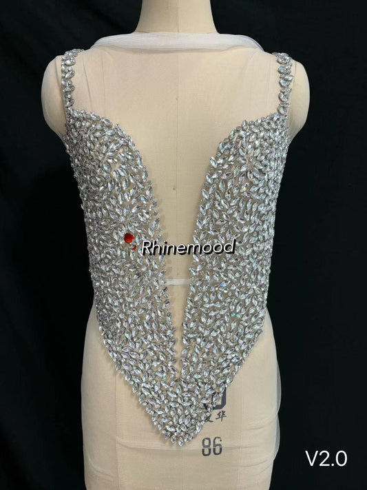 Stella2.0 - Rhinestone Bodice Applique