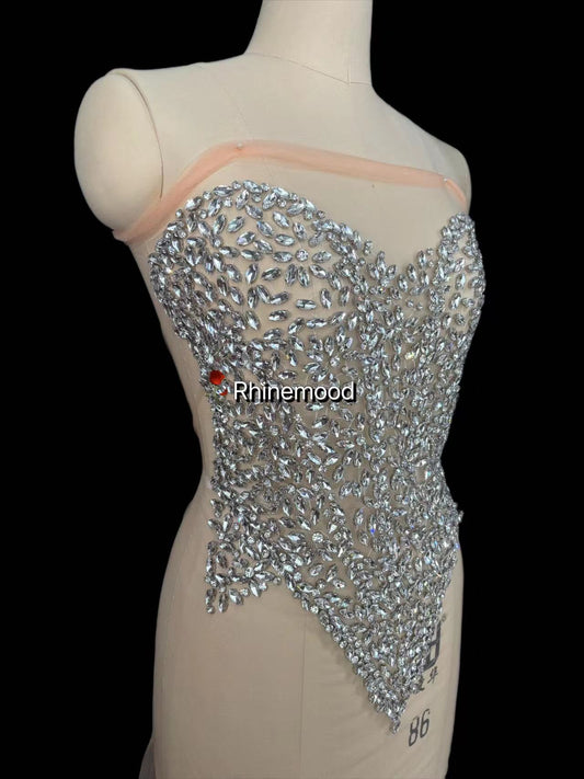 Stella3.0 - Rhinestone Bodice Applique