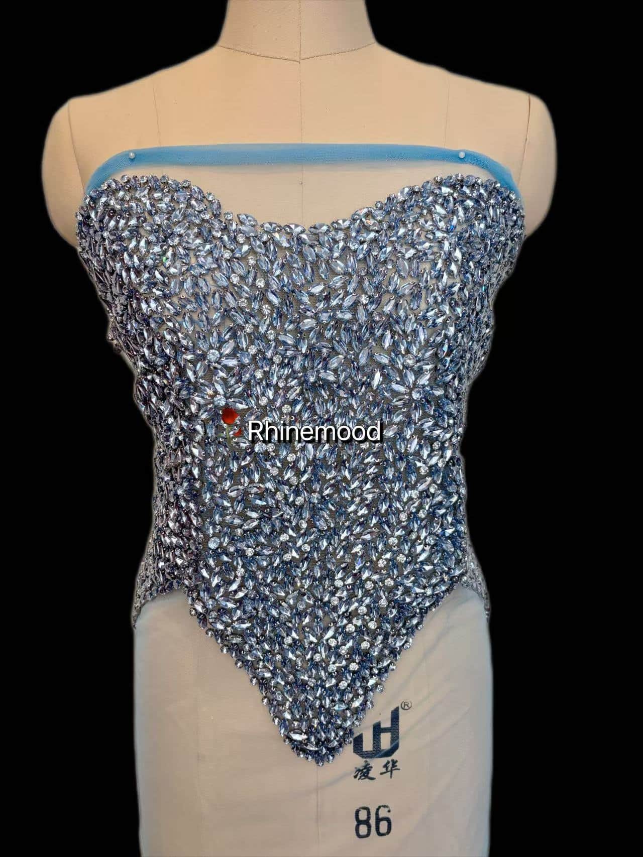Stella3.0 - Rhinestone Bodice Applique