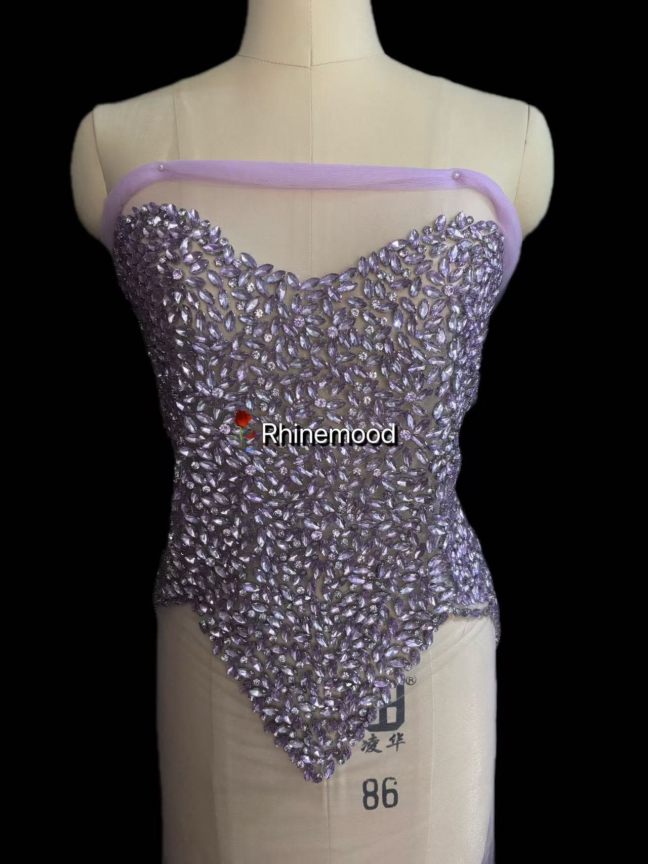 Stella3.0 - Rhinestone Bodice Applique