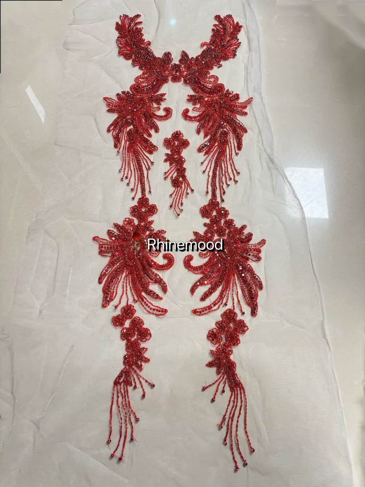 Summer - Rhinestone Bodice Applique