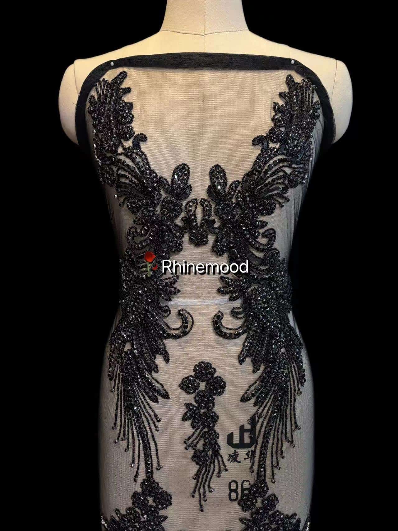 Summer - Rhinestone Bodice Applique