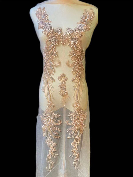 Summer - Rhinestone Bodice Applique