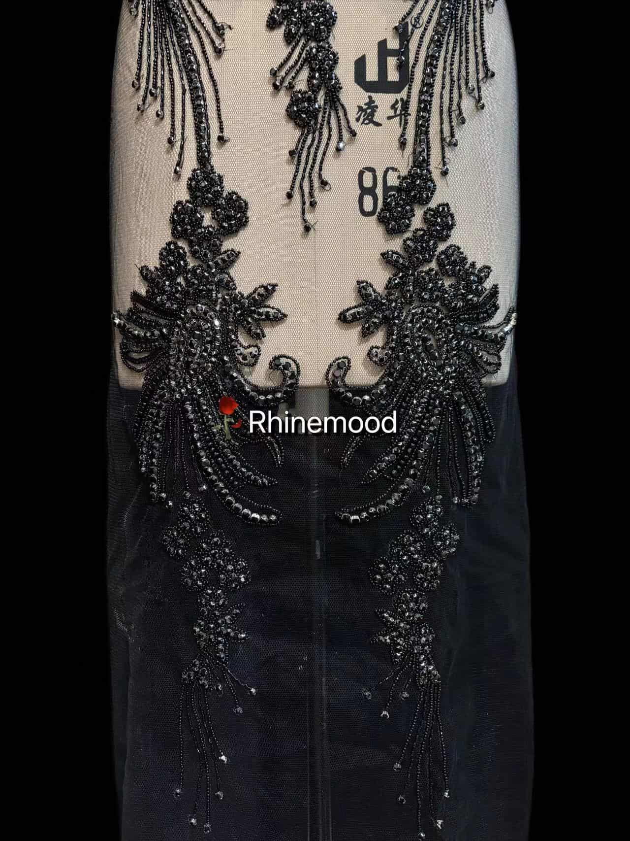 Summer - Rhinestone Bodice Applique