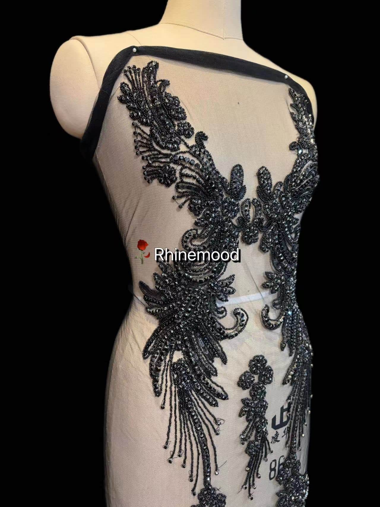 Summer - Rhinestone Bodice Applique