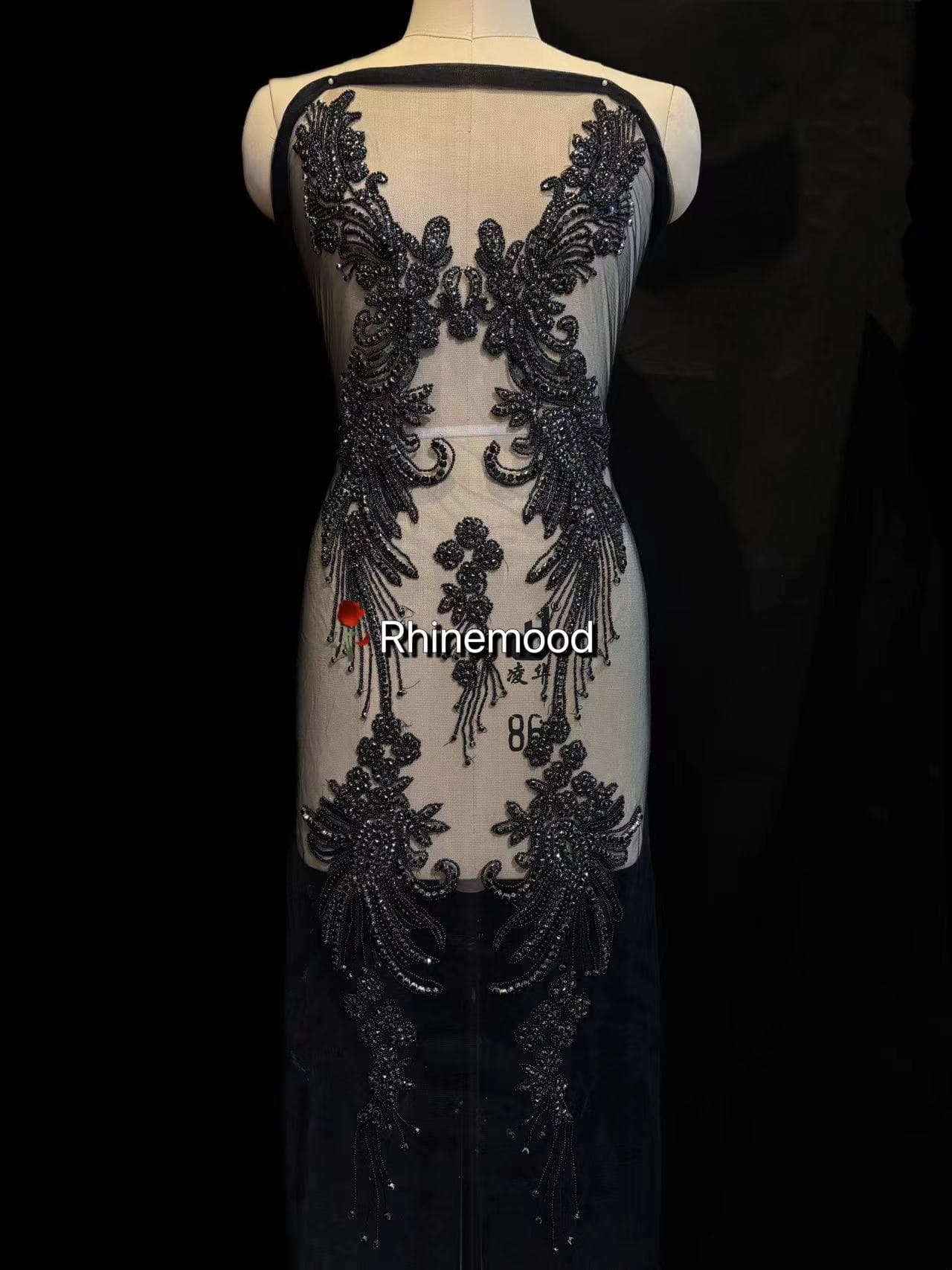 Summer - Rhinestone Bodice Applique