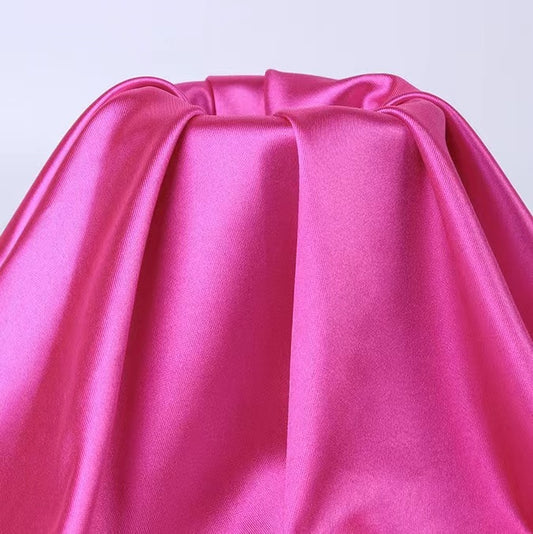 2-Way Stretch Thick Satin Fabric