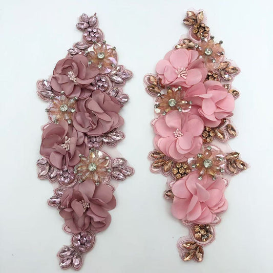 Tilly - 3D Flower Patch（Pair）