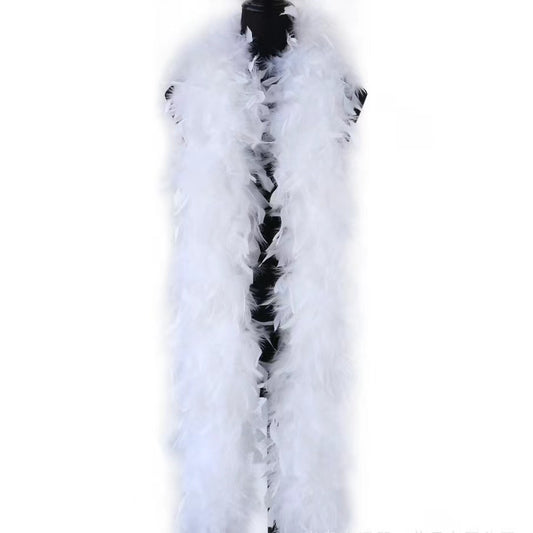 Thick Turkey Feather Boa - 90g